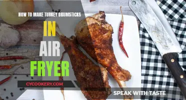 Air Fryer Turkey Drumsticks: Quick, Easy, and Delicious