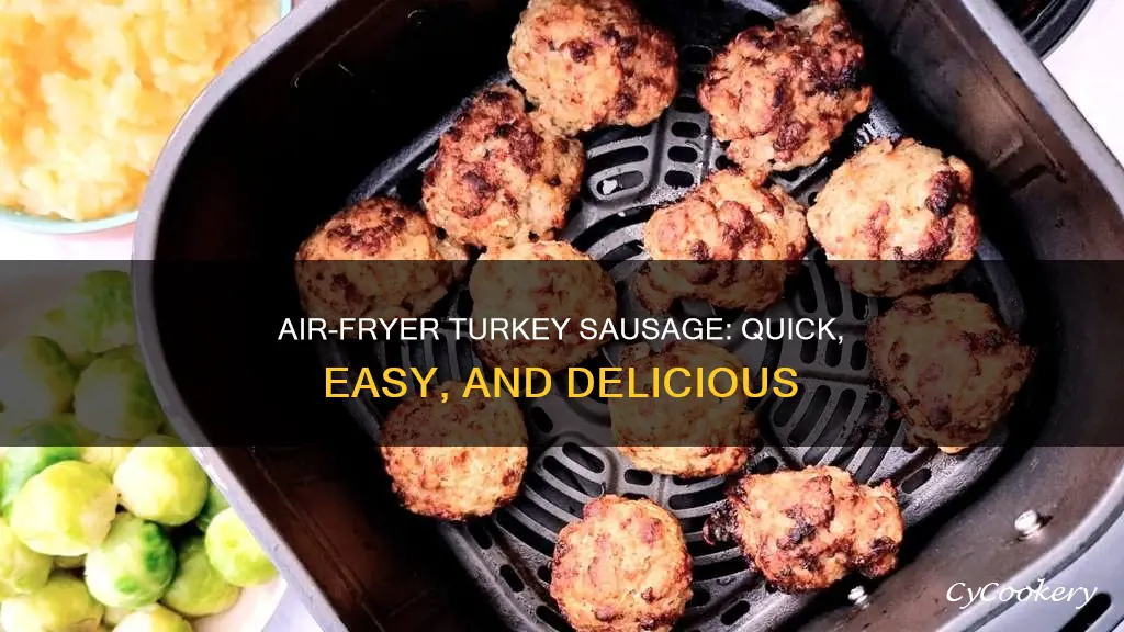 how to make turkey sausage in air fryer