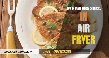 Air-Fried Turkey Schnitzel: A Quick, Crispy Delight