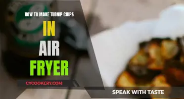 Turnip Chips: Air Fryer Magic in 15 Minutes