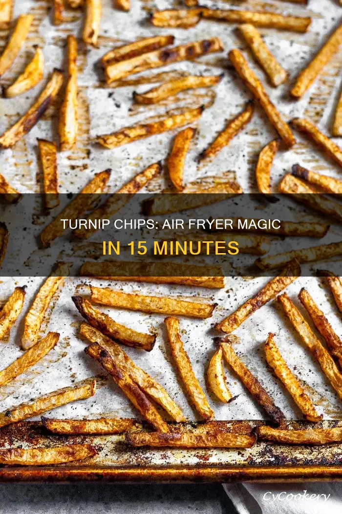 how to make turnip chips in air fryer