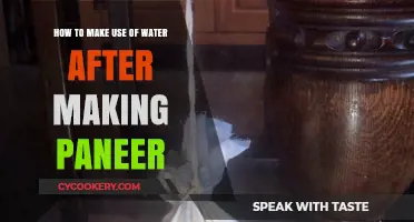 Eco-Friendly Tips: Repurposing Paneer Whey for Cooking and Gardening