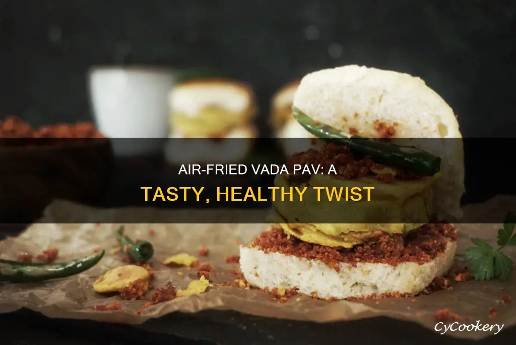 how to make vada pav in air fryer