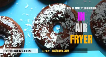 Air-Fried Vegan Donuts: Quick, Easy, and Delicious!