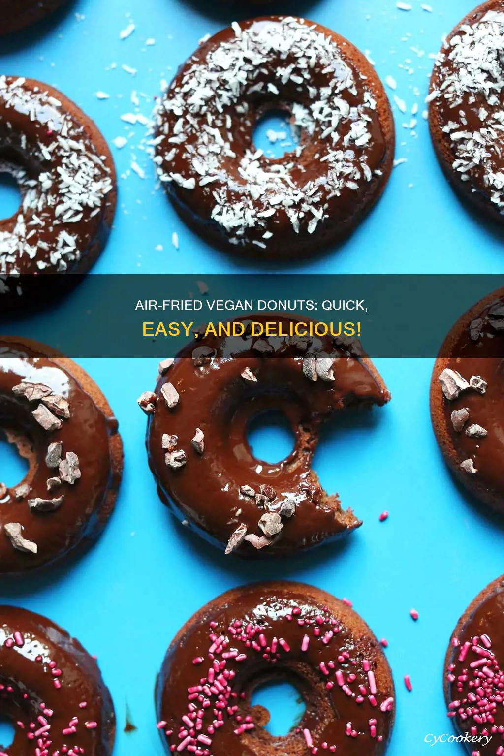 how to make vegan donuts in air fryer