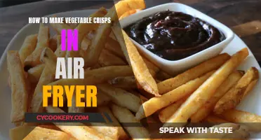 Air Fryer Veggie Crisps: A Healthy, Homemade Snack