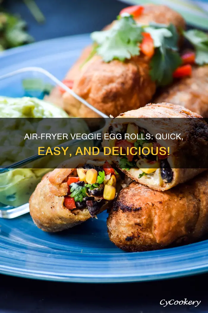 how to make vegetable egg rolls in air fryer