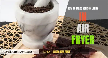 Air-Fried Venison Jerky: A Quick, Tasty Treat