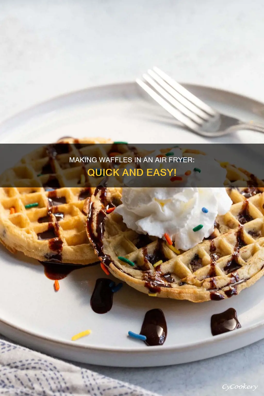 how to make waffle in air fryer