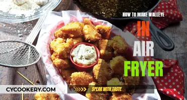 Air-Fried Walleye: A Quick, Crispy Delight