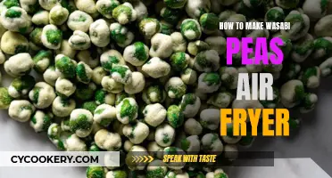 Air-Fried Wasabi Peas: A Spicy, Crunchy Snack