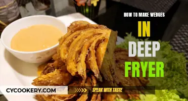 Making Perfect Wedges Using Your Deep Fryer