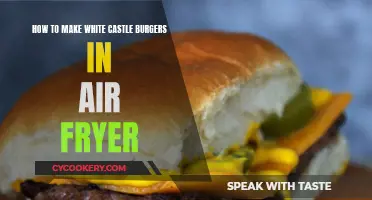 Air-Fryer White Castle Burgers: Quick, Crispy, Delicious!