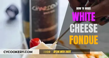 Crafting White Cheese Fondue: A Decadent, Easy Guide