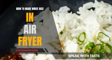 Air-Frying White Rice: A Quick, Easy Guide