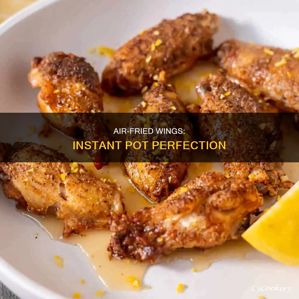 how to make wings in instant pot air fryer