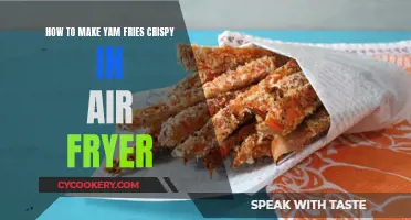 Air Fryer Yam Fries: Crispy, Quick, and Easy!