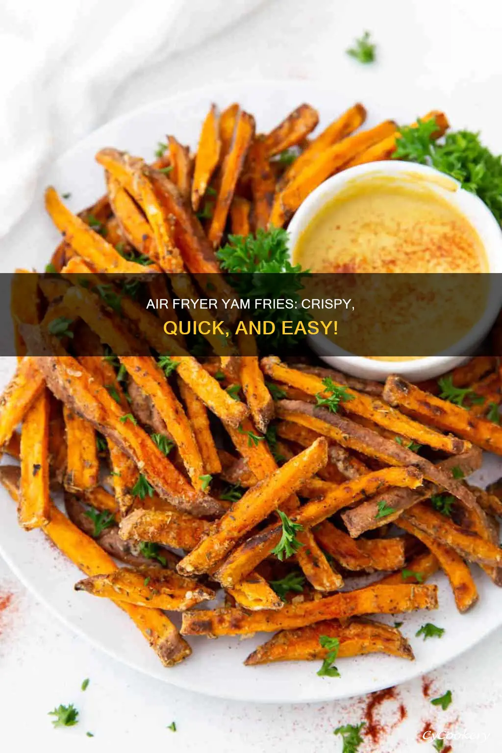 how to make yam fries crispy in air fryer