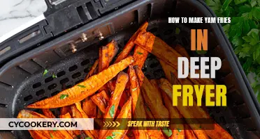 Yam Fries: Deep-Frying to Perfection