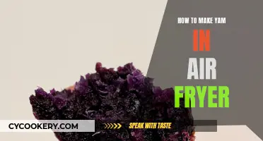 Air-Fried Yam: Quick, Easy, and Delicious!