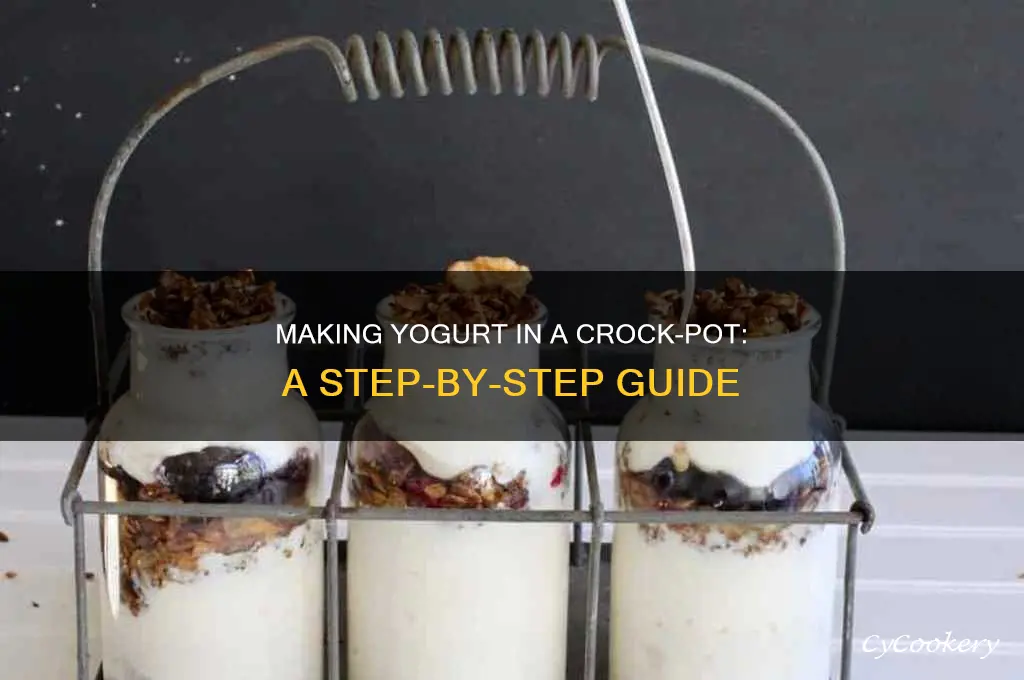 how to make yogurt in a crock pot multi cooker