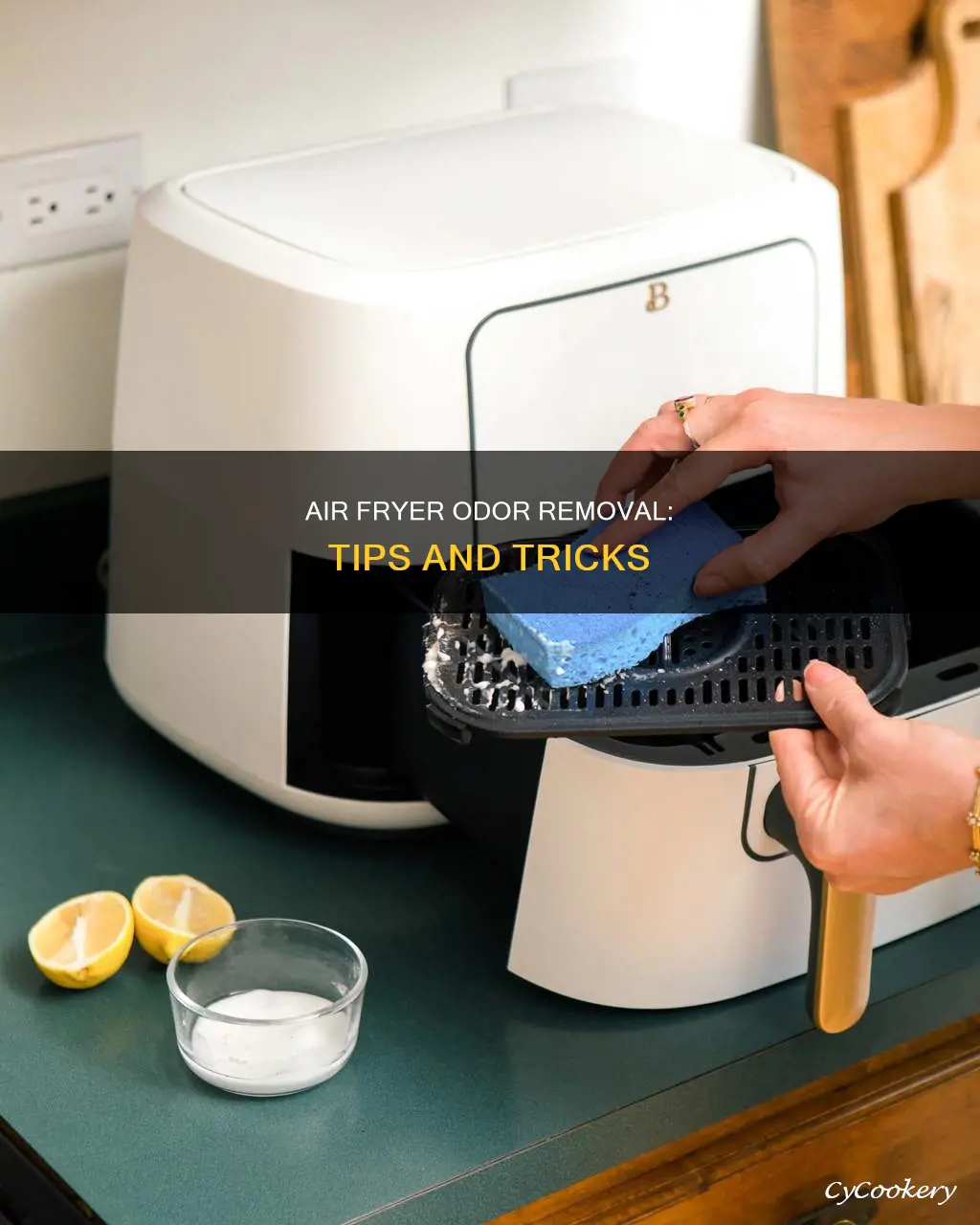 how to make your air fryer not smell