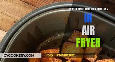 Air-Fryer Croutons: A Crunchy, Homemade Delight