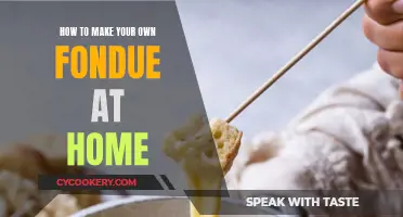 Mastering Homemade Fondue: A Simple, Cheesy Guide