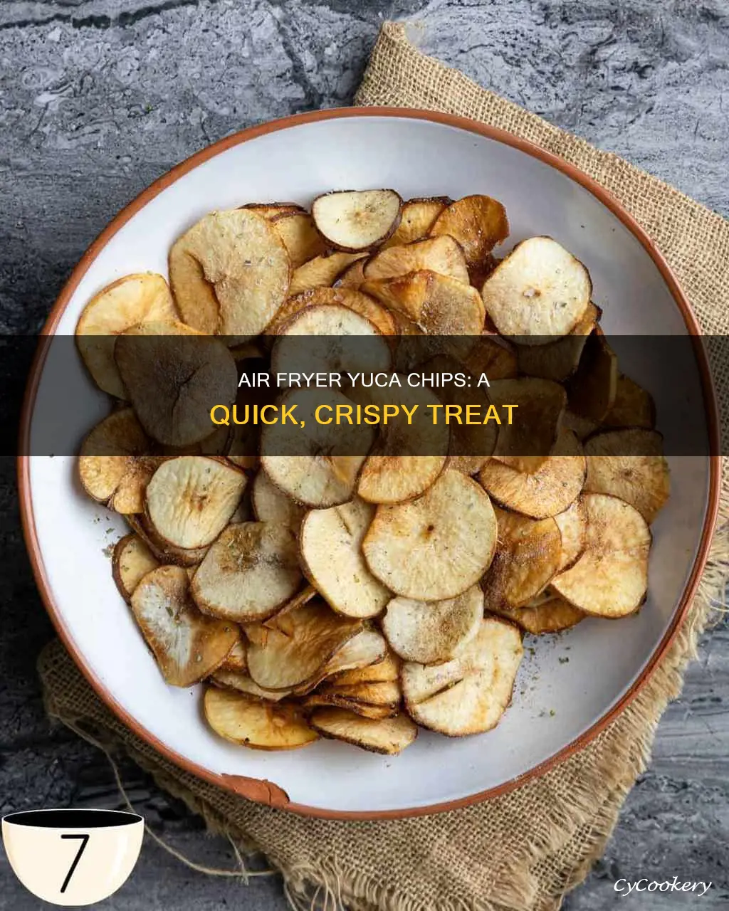 how to make yuca chips in air fryer