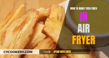 Air-Fryer Yuca Fries: A Quick, Crispy Treat