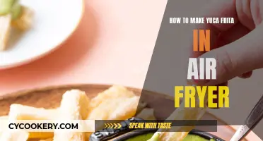 Air Fryer Yuca Frita: A Quick, Crispy Treat