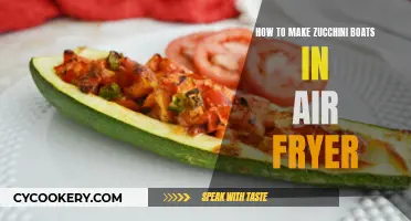 Zucchini Boats: Air Fryer Magic in 15 Minutes