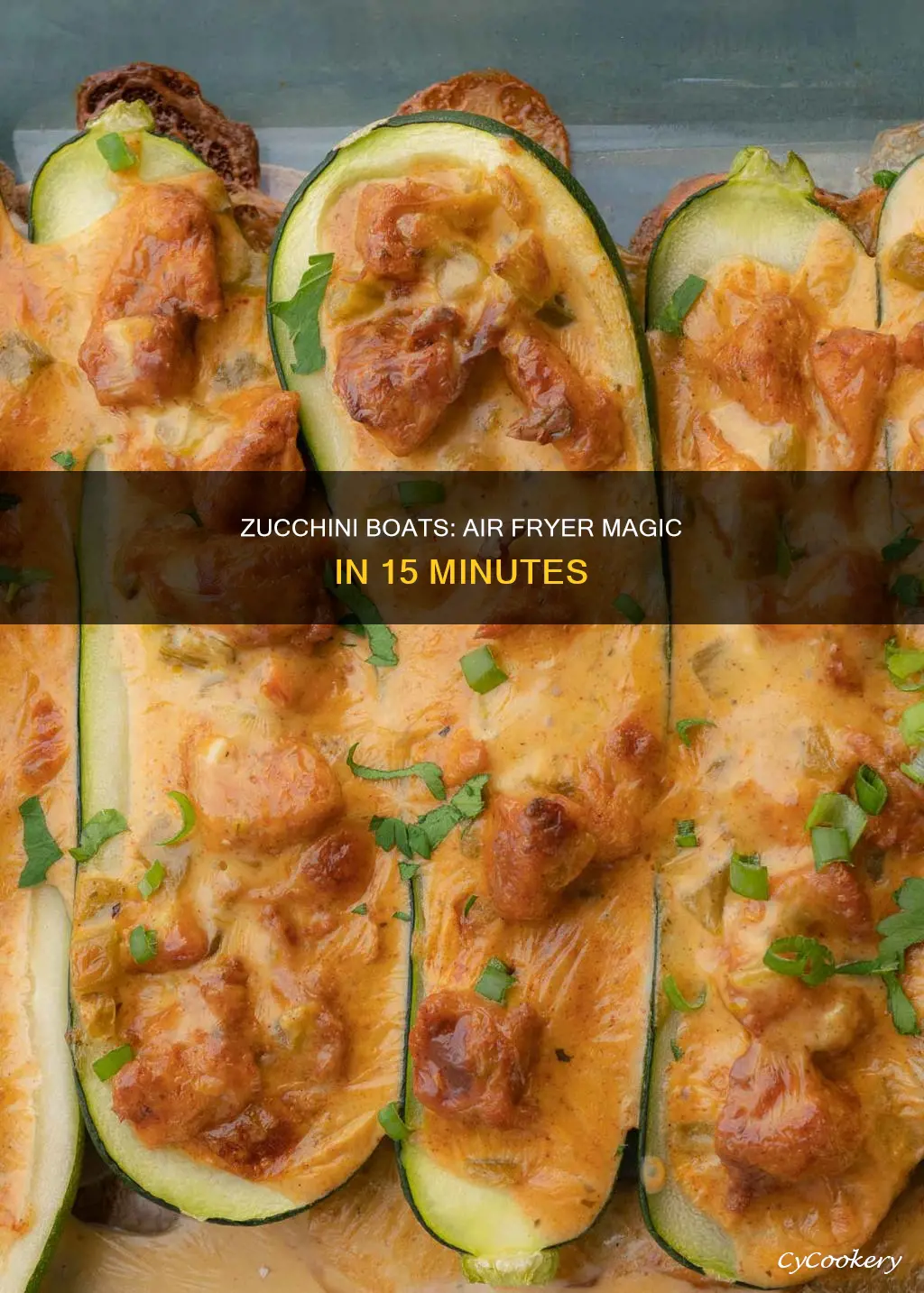 how to make zucchini boats in air fryer