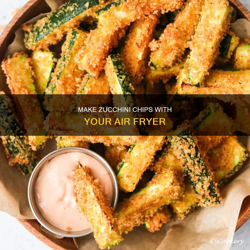 how to make zucchini crispy in air fryer