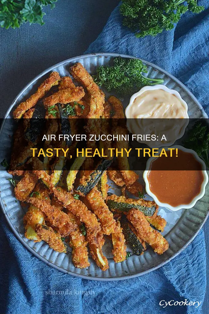 how to make zucchini fries air fryer