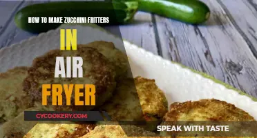 Air-Fried Zucchini Fritters: Quick, Easy, and Healthy!