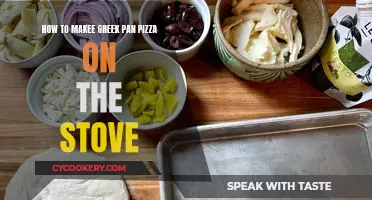 Stovetop Greek Pan Pizza: Easy Steps