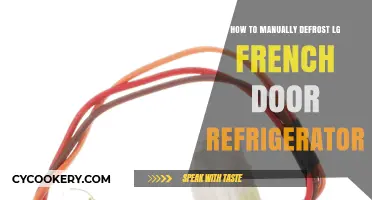 Efficiently Defrost Your LG French Door Fridge: A Manual Guide