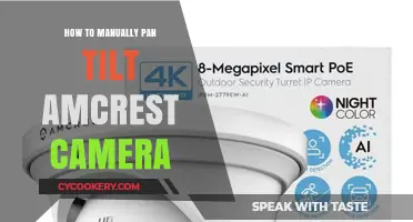 Adjusting Amcrest Cameras: Manual Pan and Tilt Guide