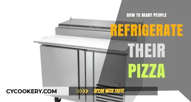 Chilling Pizza: How Many People Refrigerate Their Leftovers?