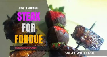 Mastering Steak Marinating for the Perfect Fondue Experience