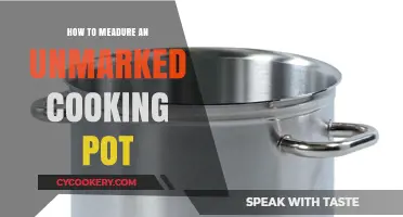 Measuring Unmarked Cooking Pots: A Quick Guide