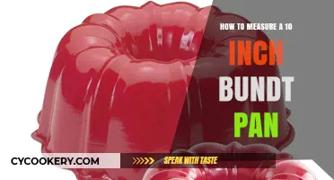 Measuring a Bundt Pan: 10-Inch Perfection