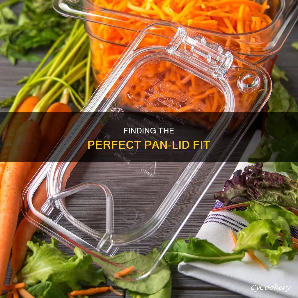 how to measure a pan for a lid