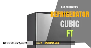 Easy Steps to Accurately Measure Your Refrigerator's Cubic Feet