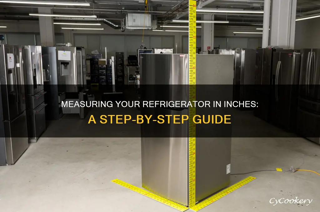 how to measure a refrigerator i inches