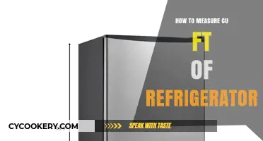 Easy Guide: Measuring Your Refrigerator's Cubic Feet Accurately