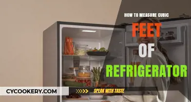 Easy Guide to Measuring Your Refrigerator's Cubic Feet Accurately