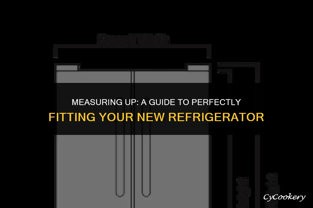 how to measure for a refrigerator in inches