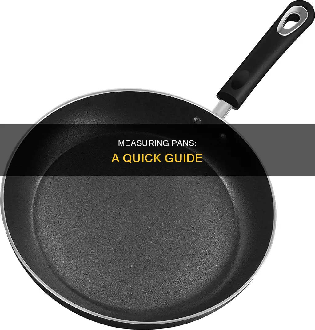 how to measure pan size